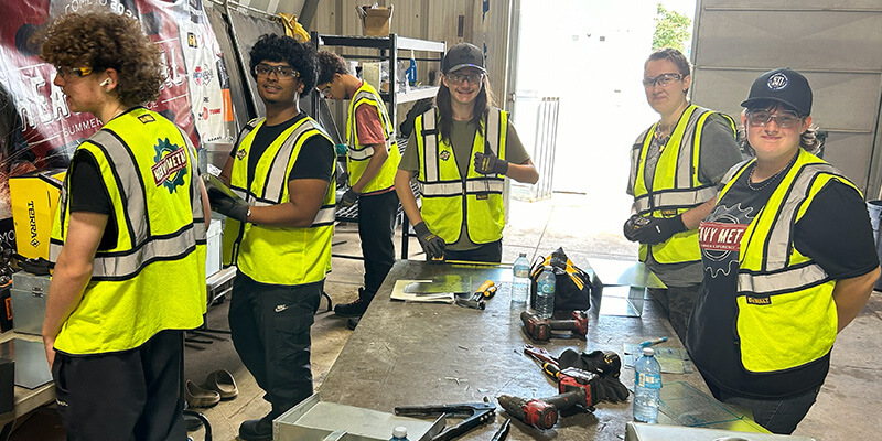 Group of volunteers
